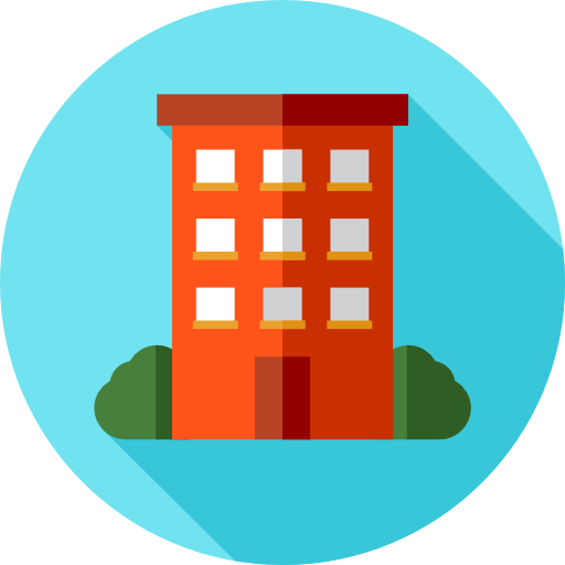 illustration of a multi storied building